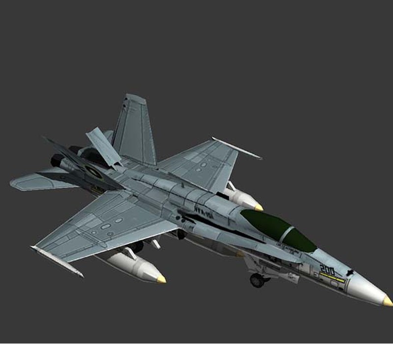 喀什3D f18舰载战斗机 (2)