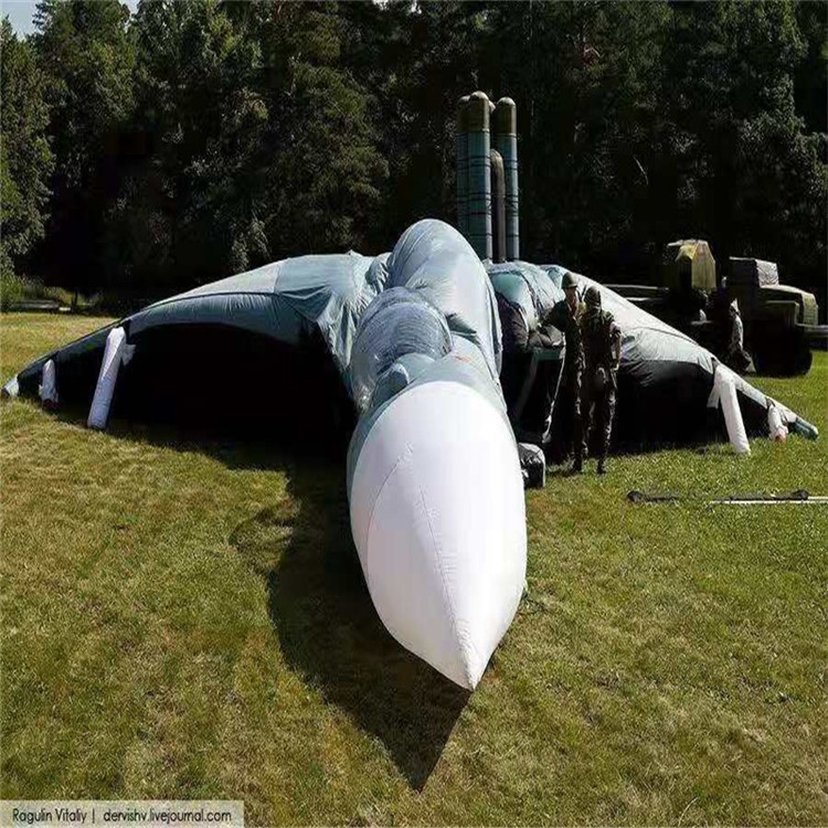 喀什充气战斗机气模模型